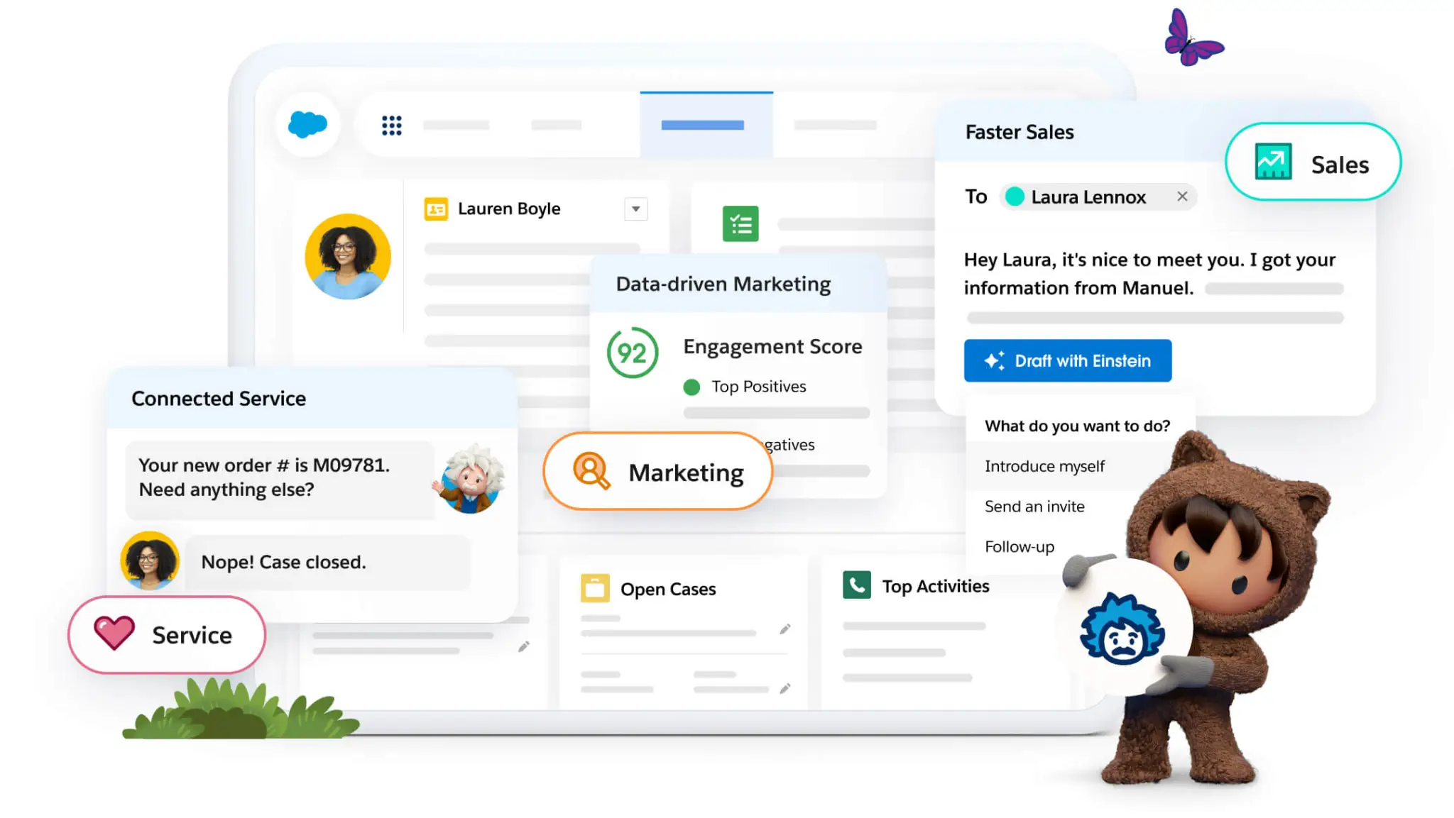 CRM features